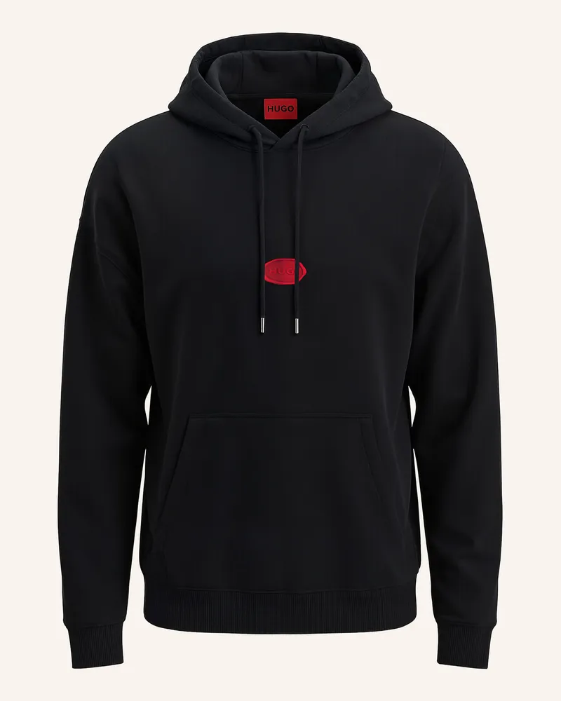 HUGO BOSS Sweatshirt DILVANO Oversize Fit Schwarz