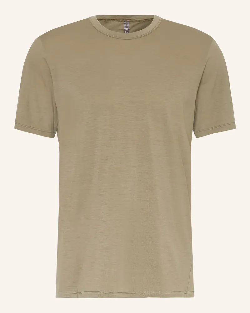 Arc'teryx T-Shirt Frame Aus Merinowolle beige Khaki