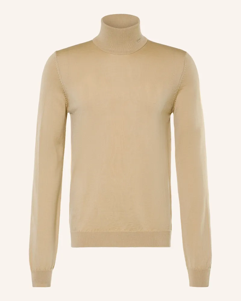 HUGO BOSS Rollkragenpullover San Thomas beige Beige