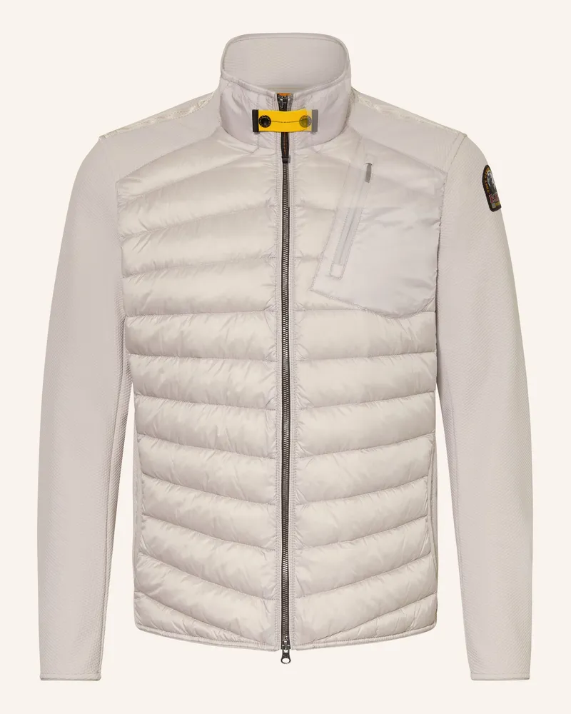 Parajumpers Daunenjacke Jayden Im Materialmix grau Hellgrau