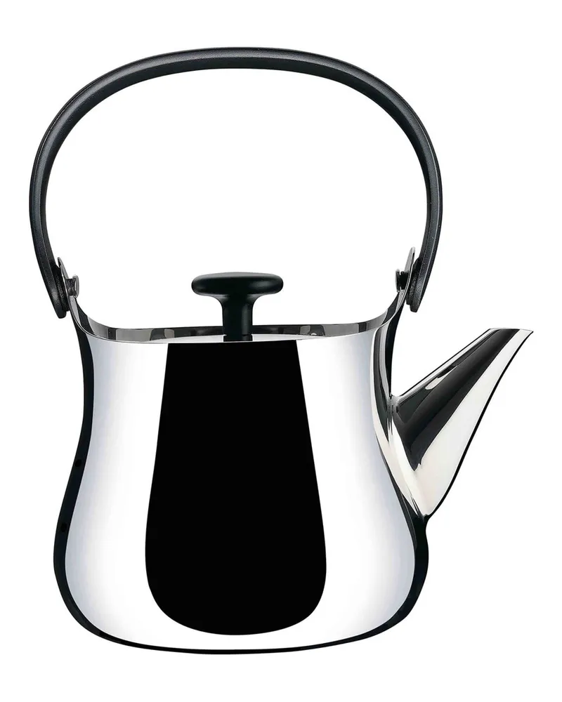 Alessi Teekanne Cha silber Silber