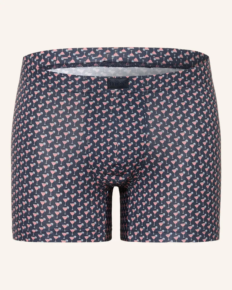Mey Boxershorts Serie Midnight Drink blau Dunkelblau