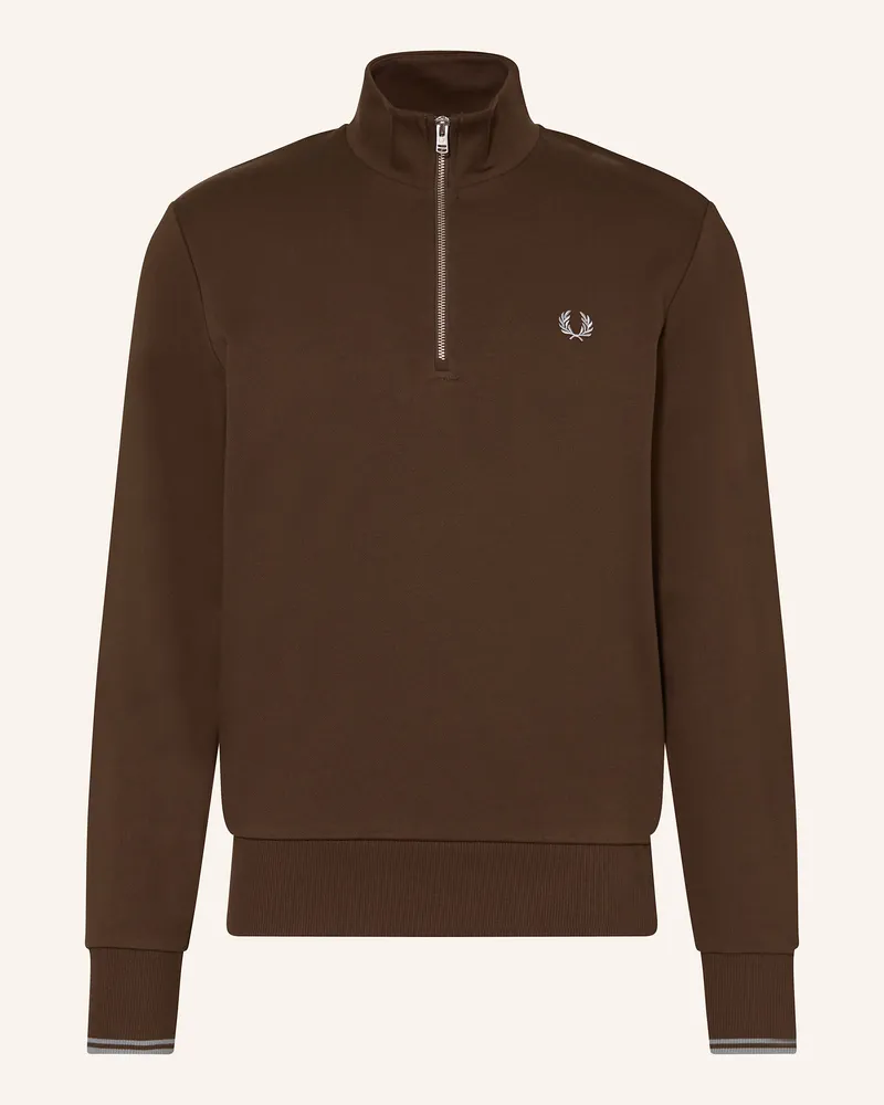 Fred Perry Sweat-Troyer braun Dunkelbraun