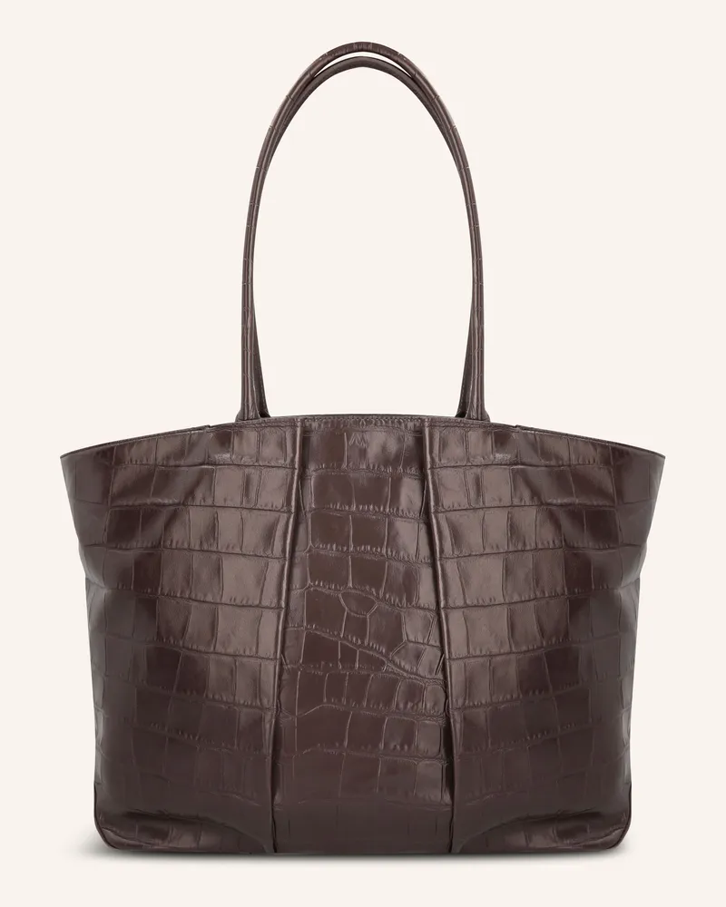 KAAI Shopper Horizon braun Dunkelbraun