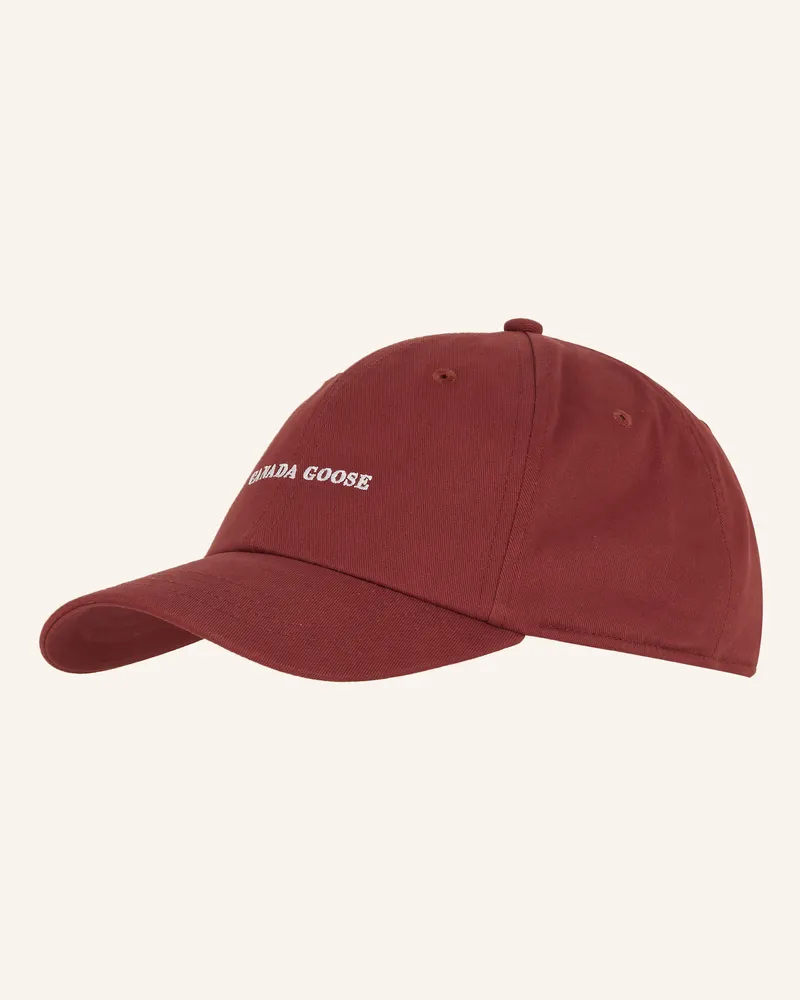 Canada Goose Cap Dunkelrot