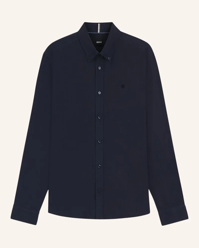 HUGO BOSS Casual Hemd H-ROAN-BD-E-C1-253 Slim Fit Dunkelblau