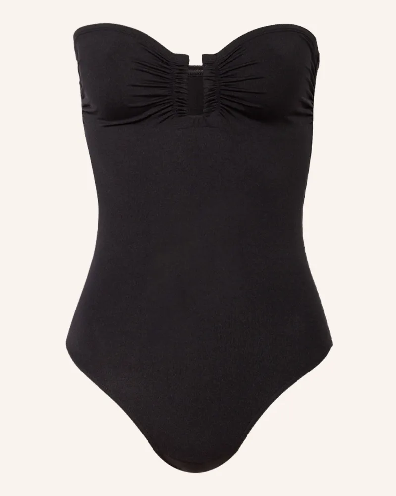 Eres Bandeau-Badeanzug CASSIOPÉE Schwarz