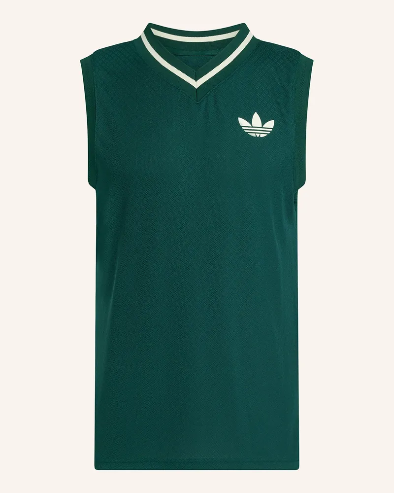 adidas Tanktop PRO Dunkelgrün