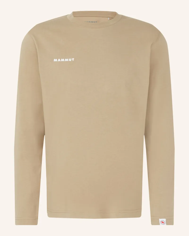 Mammut Funktionsshirt Base Mini Logo braun Braun