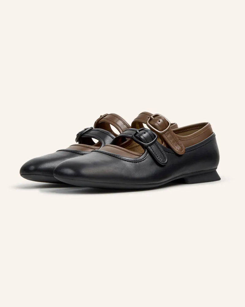 Camper Ballerinas Casi Myra schwarz Schwarz