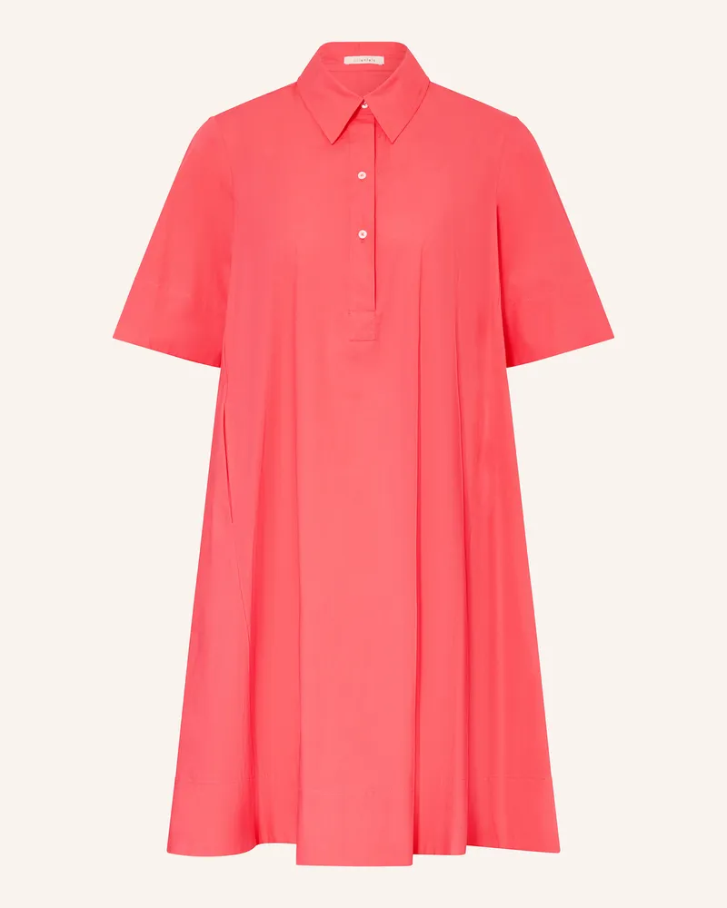 lilienfels Hemdblusenkleid rot Hellrot