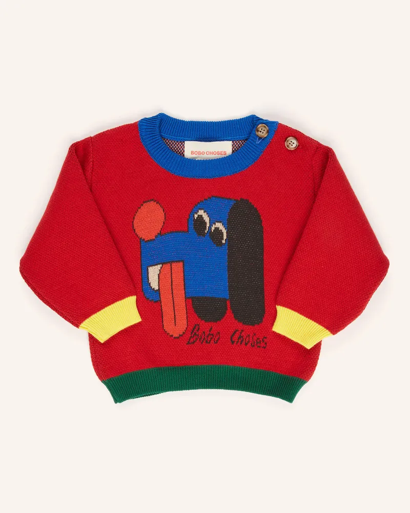 BOBO CHOSES Pullover Rot