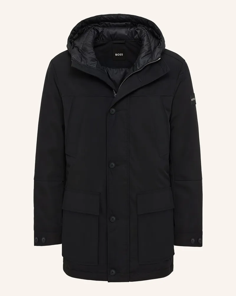 HUGO BOSS Daunenjacke H-DETONI Schwarz
