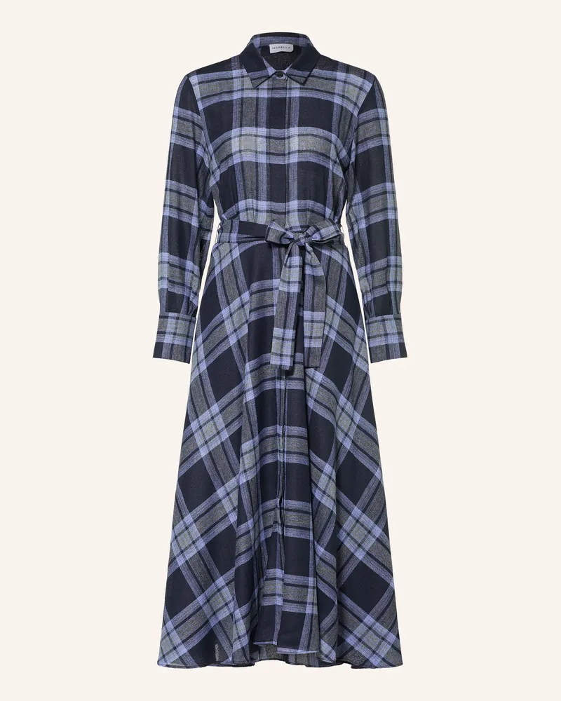MARELLA Hemdblusenkleid Mllutile blau Dunkelblau