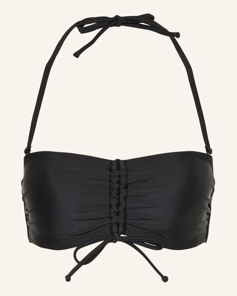 Darling Harbour Bandeau-Bikini-Top schwarz 15
