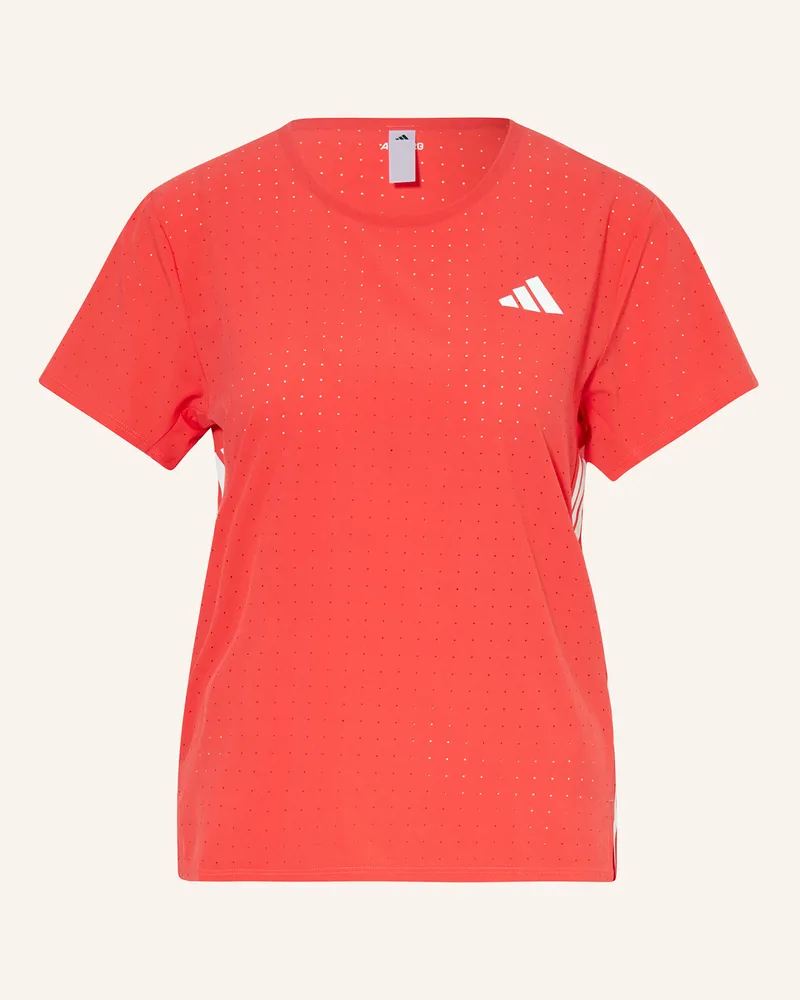 adidas Laufshirt Adizero rot Rot
