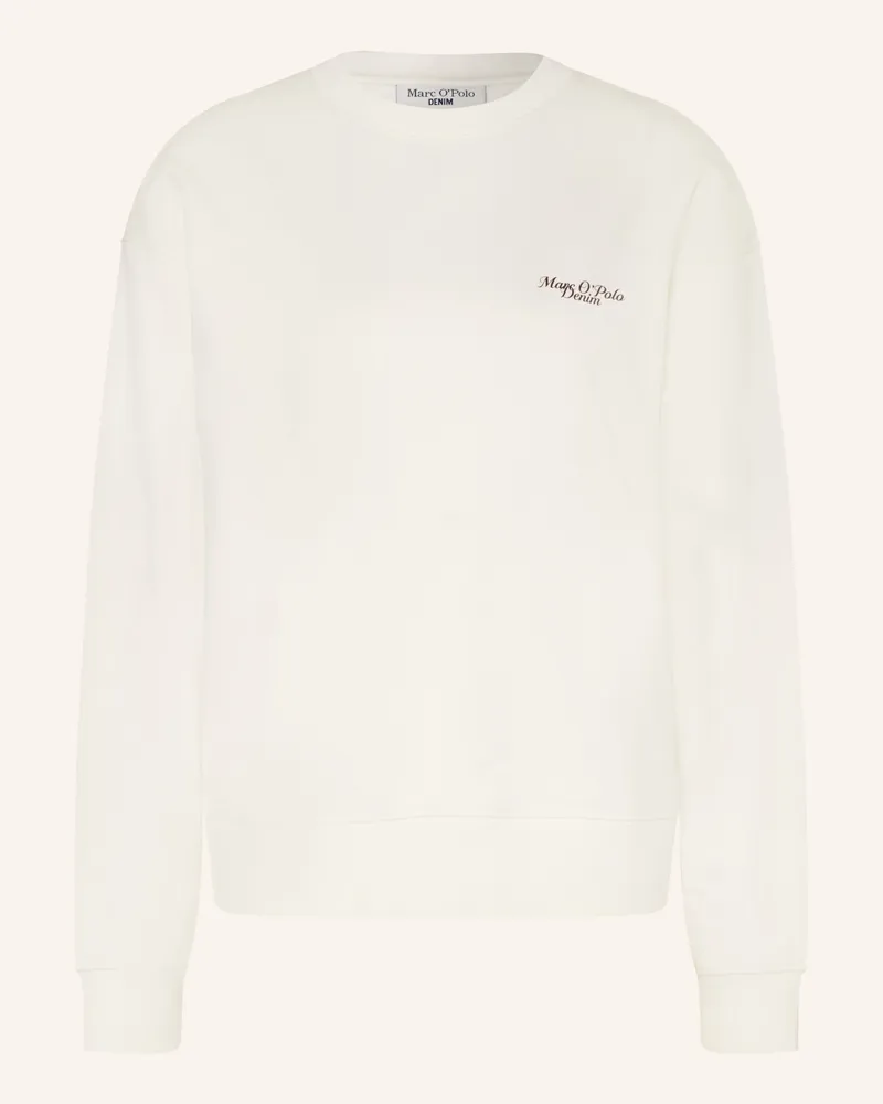 Marc O'Polo Sweatshirt weiss Weiss