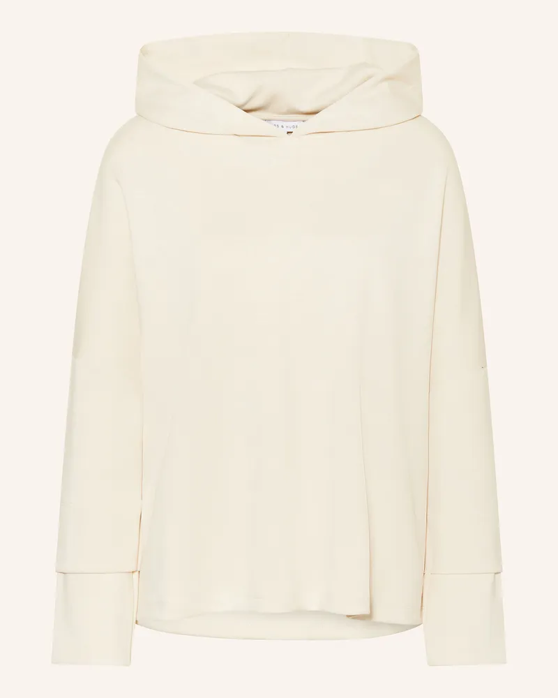 Mrs & HUGS Hoodie Creme