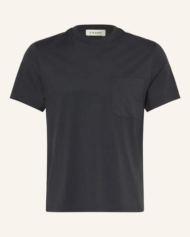 Frame Denim T-Shirt schwarz Schwarz