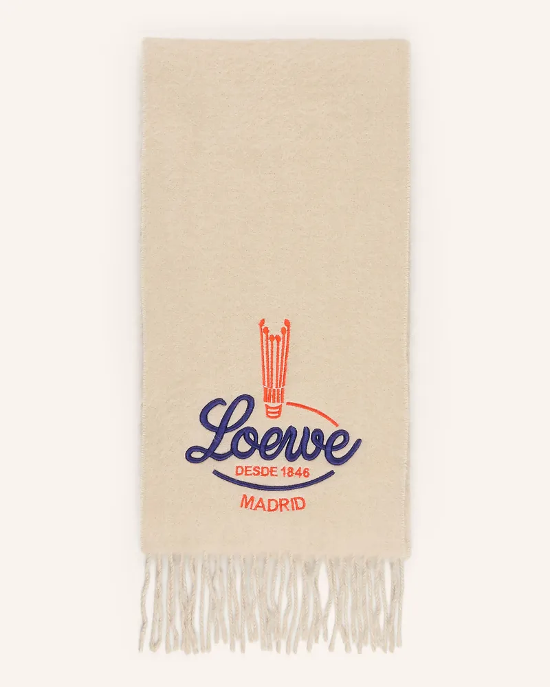 Loewe Schal Mit Alpaka beige Beige