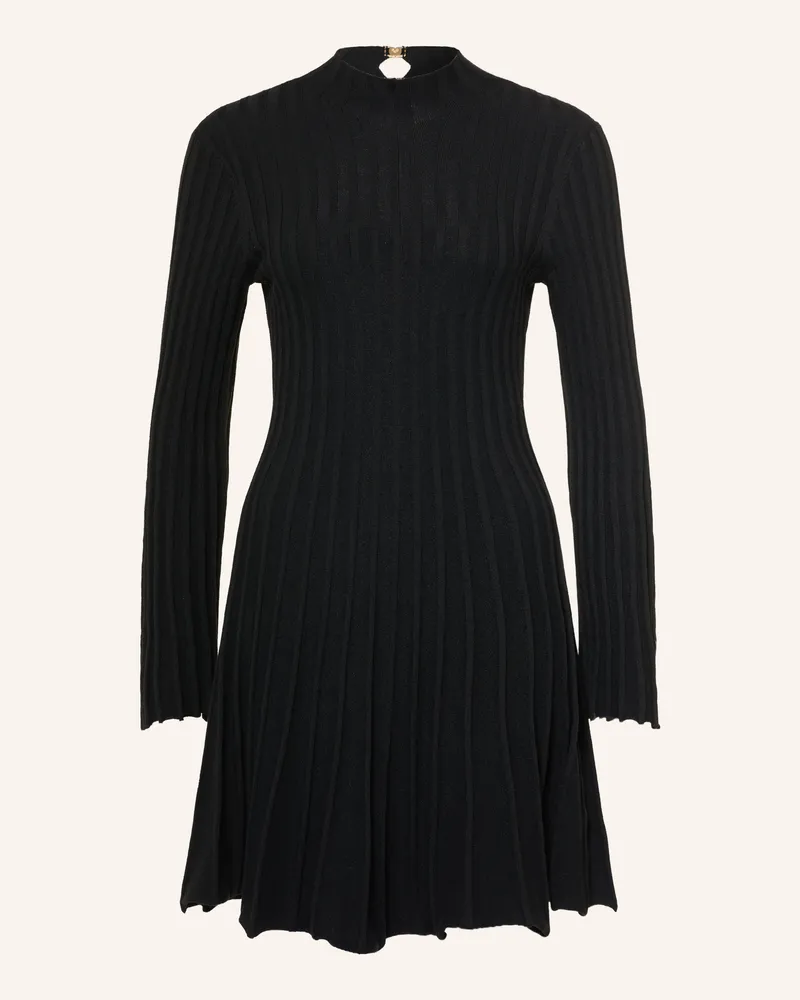 Maje Strickkleid Mit Cut-Outs schwarz Schwarz