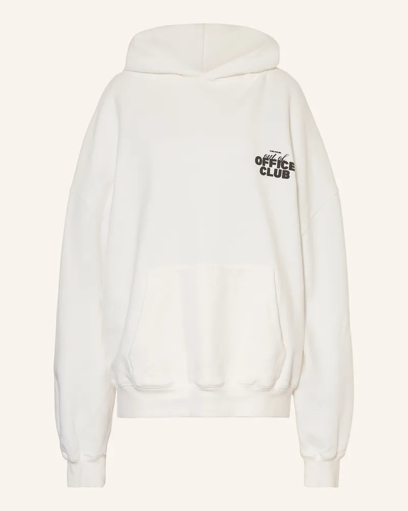 Karo Kauer Hoodie Office Club weiss Weiss