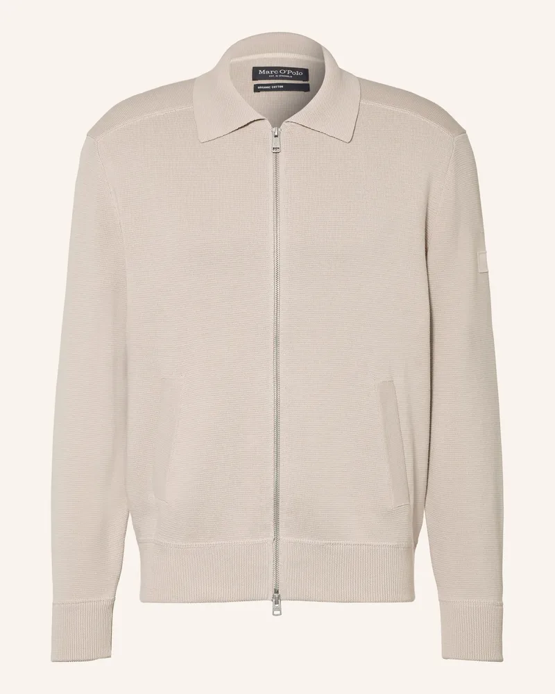 Marc O'Polo Strickjacke grau Hellgrau