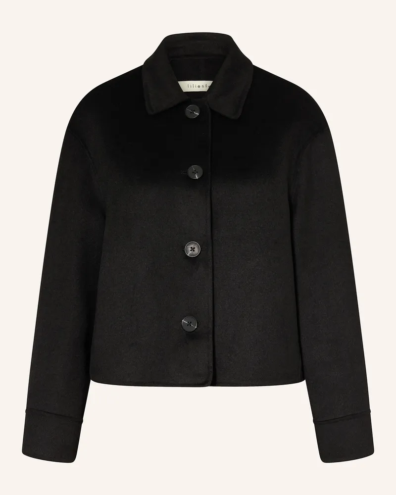 lilienfels Kastenjacke schwarz Schwarz