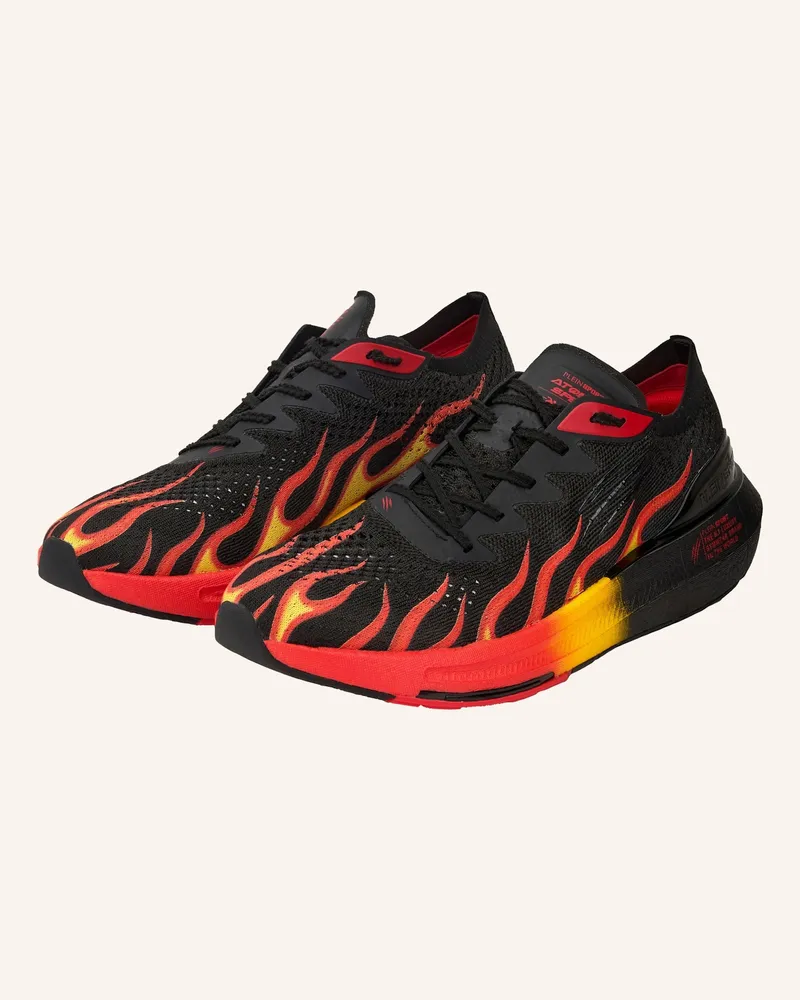 Philipp Plein Lo-Top Turnschuhe Flame schwarz Schwarz