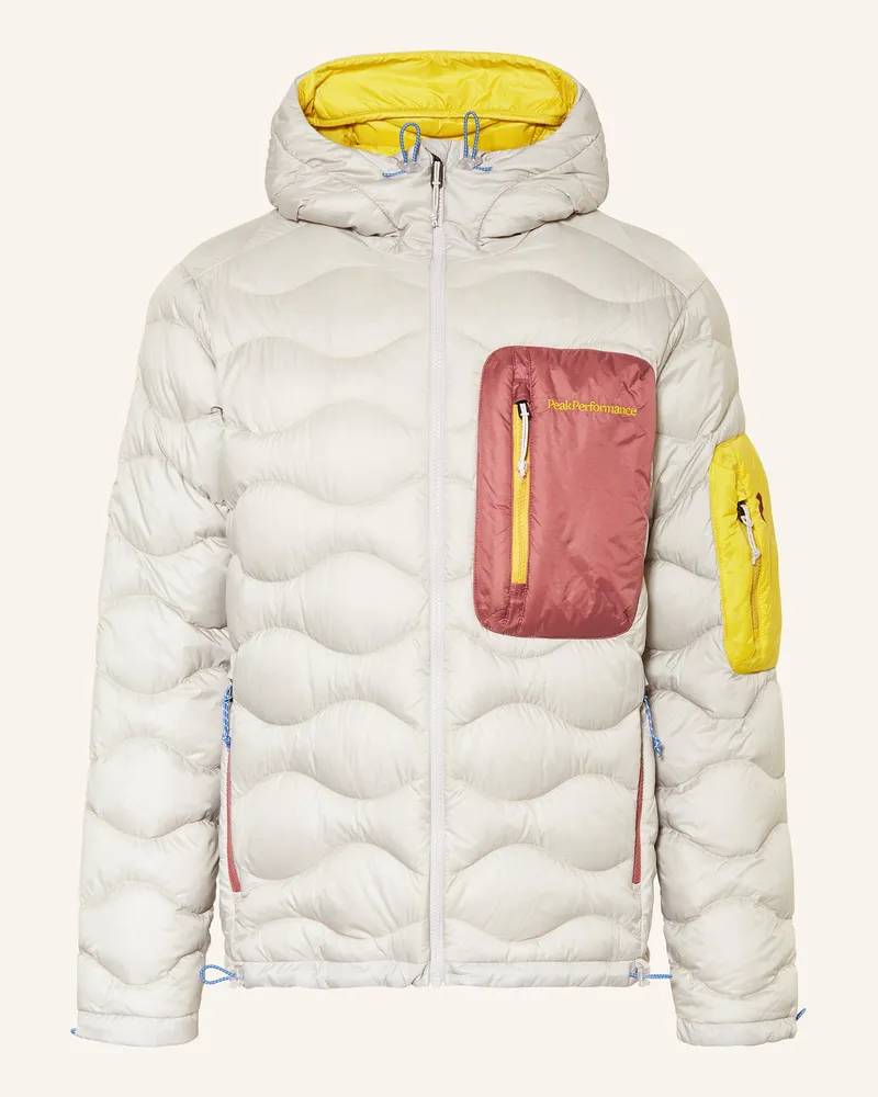 Peak Performance Daunenjacke HELIUM UTILITY Hellgrau