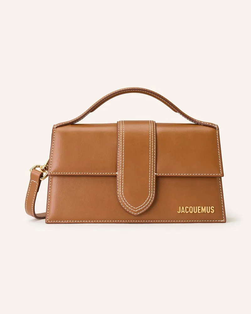 Jacquemus Umhängetasche Le Grand Bambino braun Cognac