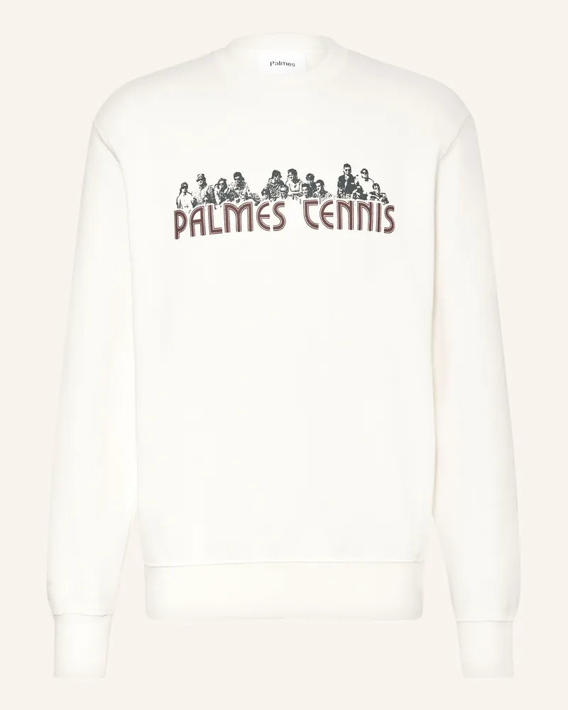 Palmes Sweatshirt weiss Creme
