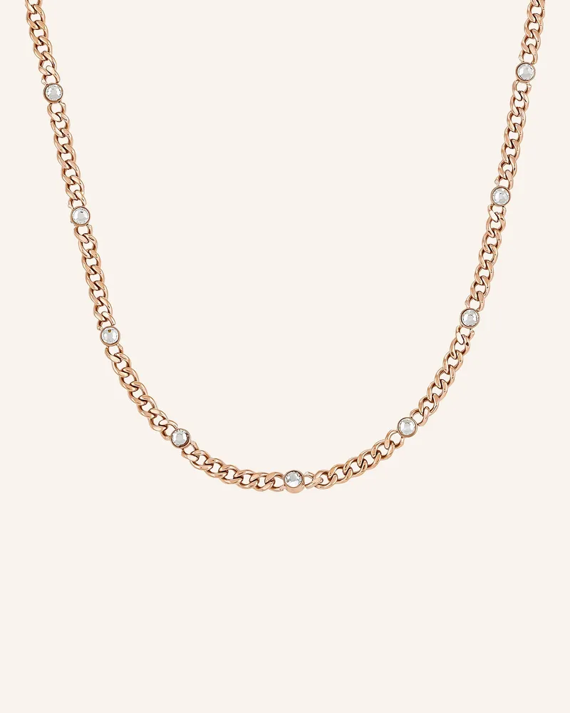Copenhagen Halskette  Aus  Edelstahl rosegold Roségold