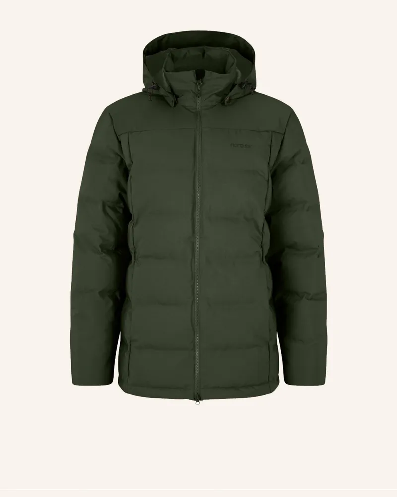 Nordisk Daunenjacke AKKARVIK Dunkelgrün