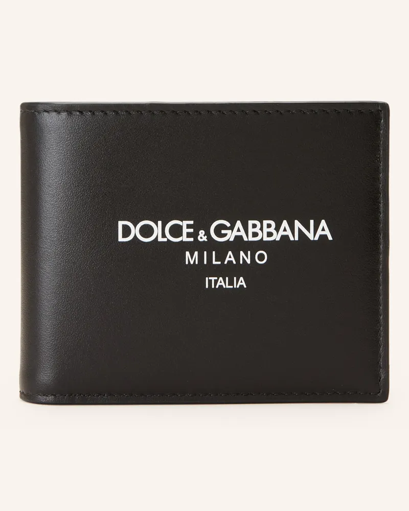 Dolce & Gabbana Geldbörse schwarz Schwarz