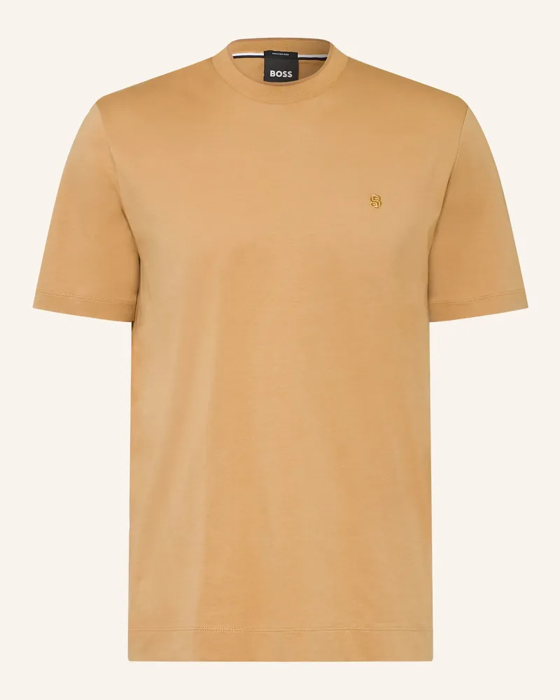 HUGO BOSS T-Shirt Taut beige Camel