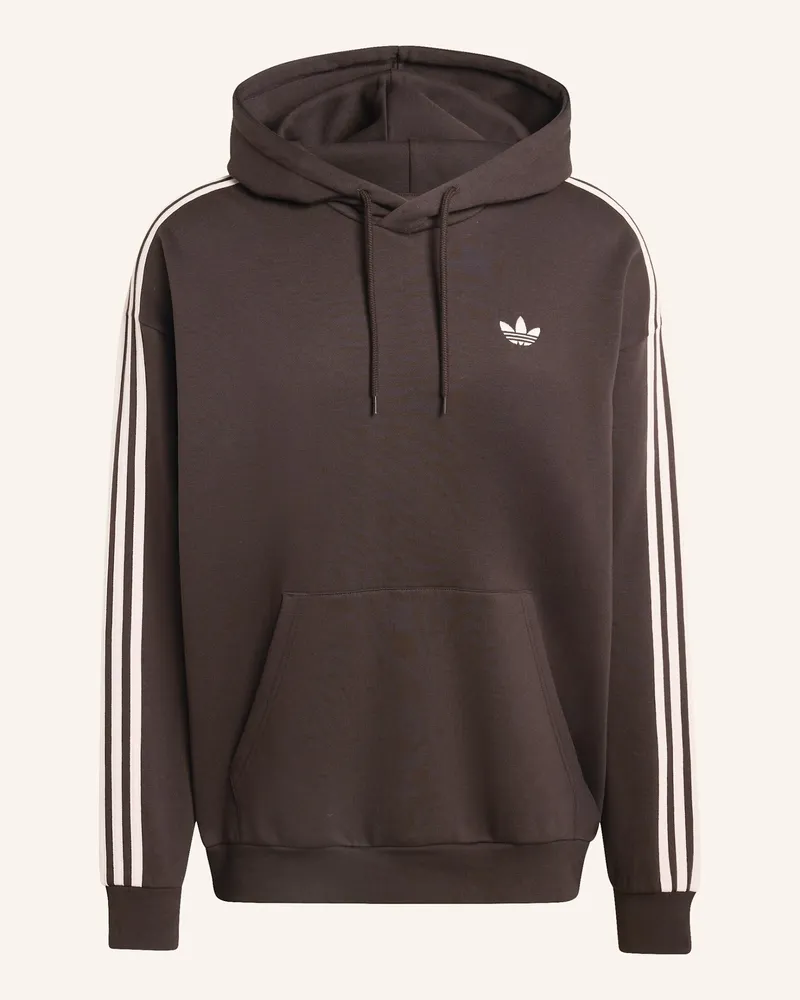 adidas ADICOLOR CLASSICS 3-STREIFEN HOODIE Braun