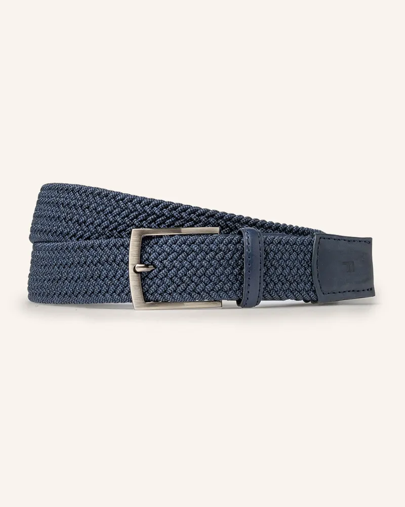 Floris van Bommel Gürtel DE BELTER 38 Blau