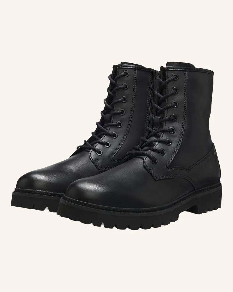 HUGO BOSS Boots Draven_Zipb_Lt schwarz Schwarz