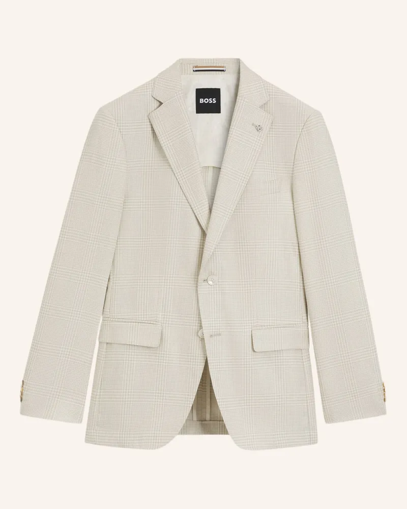 HUGO BOSS Blazer H-HUTSON-233 Slim Fit Weiss