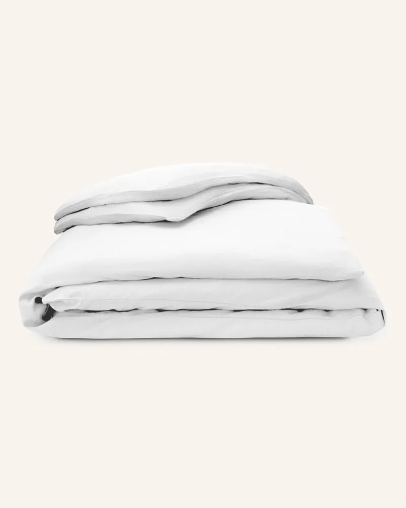 ROYFORT Bettbezug Baumwolle-Cashmere weiss Weiss