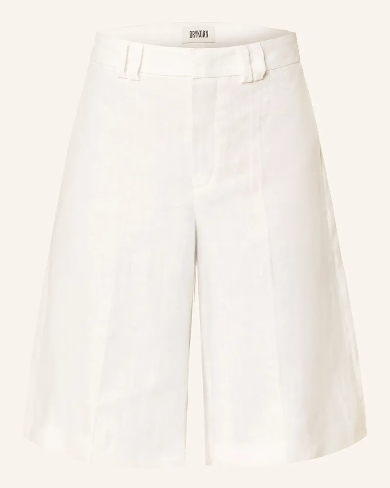 Drykorn Leinenshorts Govern weiss Ecru