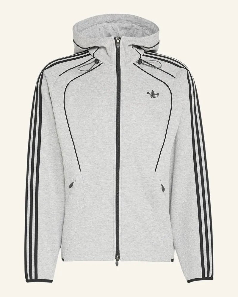 adidas Spacer Teamgeist 26 Cutline Kapuzenjacke grau Grau