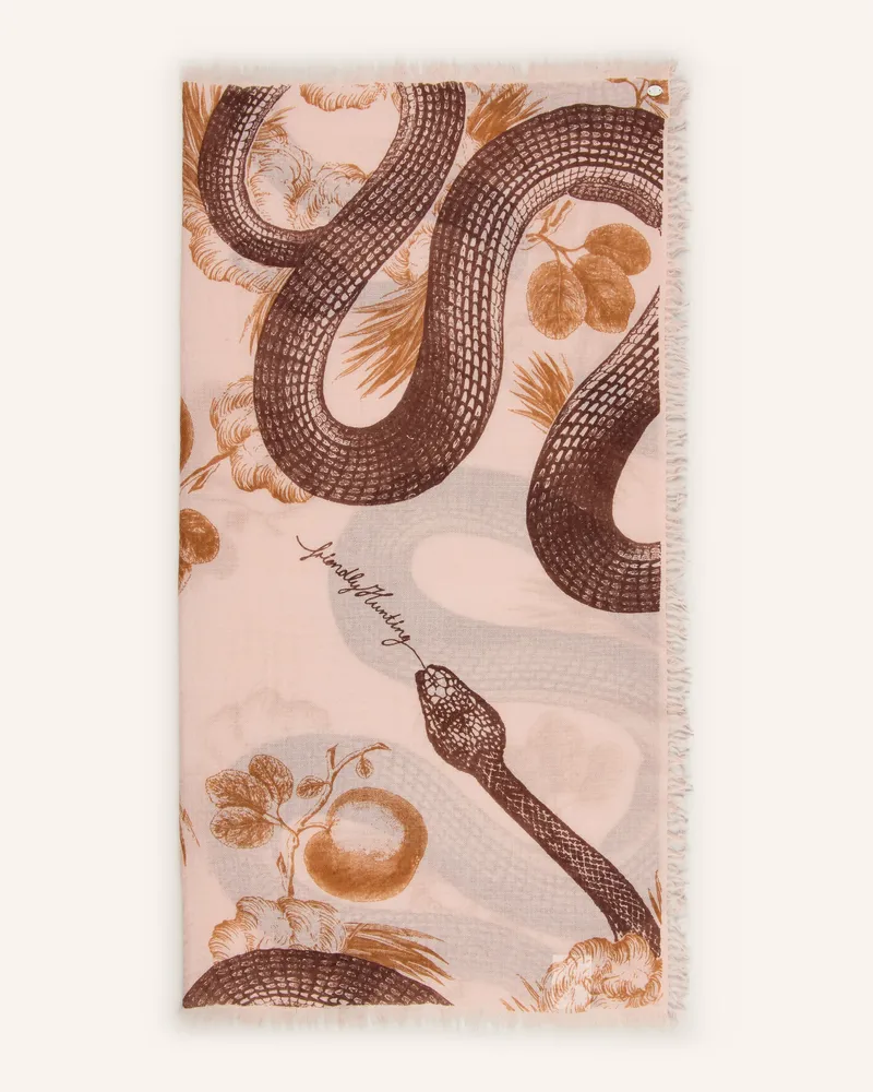 Friendly Hunting Cashmere-Tuch beige Hellrosa