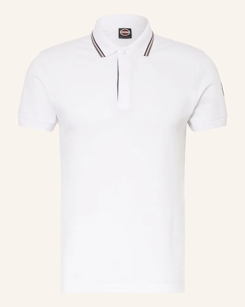 Colmar Piqué-Poloshirt Weiss