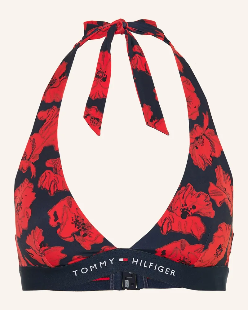 Tommy Hilfiger Neckholder-Bikini-Top rot Rot