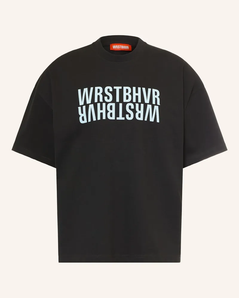 WRSTBHVR T-Shirt Rasmus v2 schwarz Schwarz