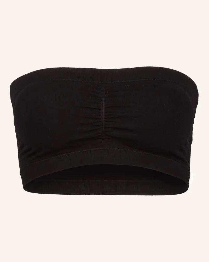 Magic Bodyfashion Bandeau-Bh Push Up Bra schwarz Schwarz