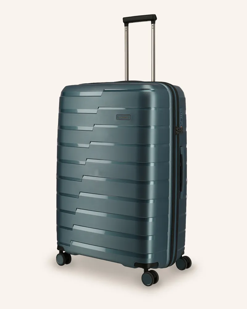 Travelite Trolley Air Base L gruen Blaugrau
