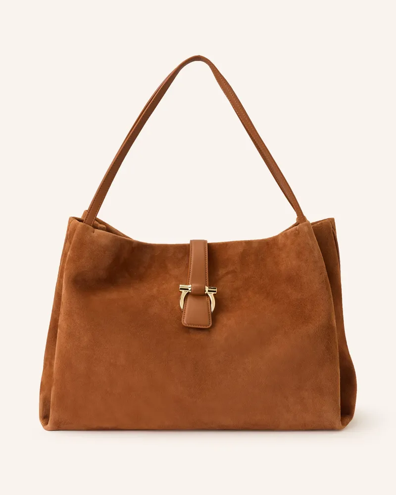Ferragamo Shopper Cognac